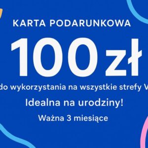 Karta podarunkowa o wartości 100zł